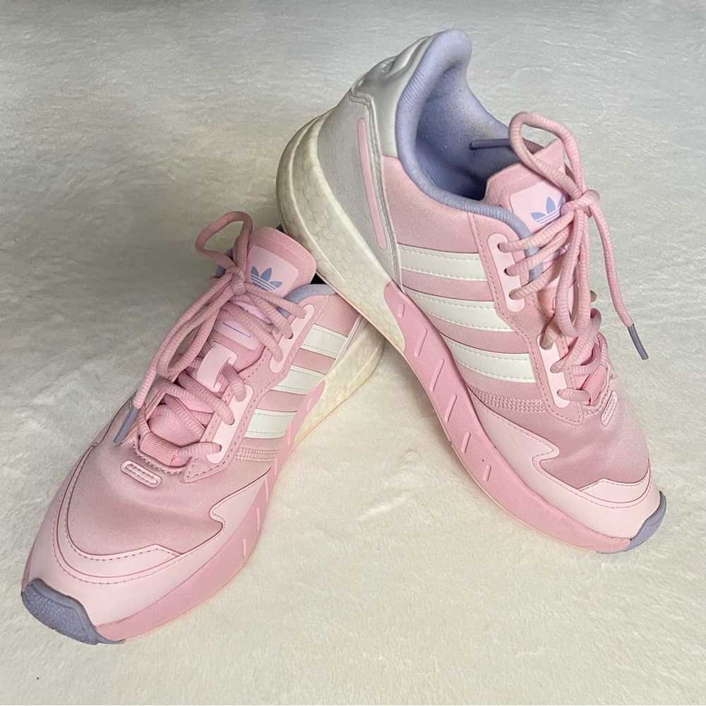 Adidas ZX 1K Boost Pink White Athletic